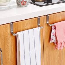 ImegaZTowel Holder for Kitchen Towel Bar for Wash Basin Best for Kitchen Counter Cabinet Door 9 Inch Steel Rod Suitable for Small Size Towels - Image 2