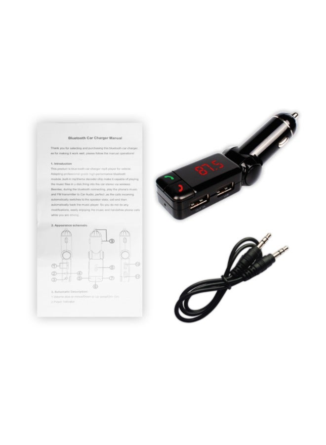 Car Fast Charger USB Car Wireless Hands-free Device Car MP3 Player Bluetooth Receiver  - Image 5
