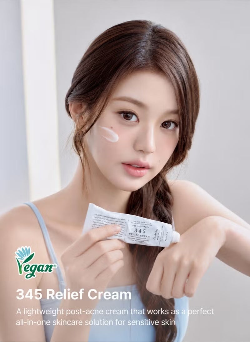Dr.althea 3 Packs Dr.Althea 345 Relief Cream 50ml Soothing Moisturizing Face Cream with Niacinamide Ceramide Panthenol Hyaluronic Acid for Dry Sensitive Acne Prone Skin - Image 3