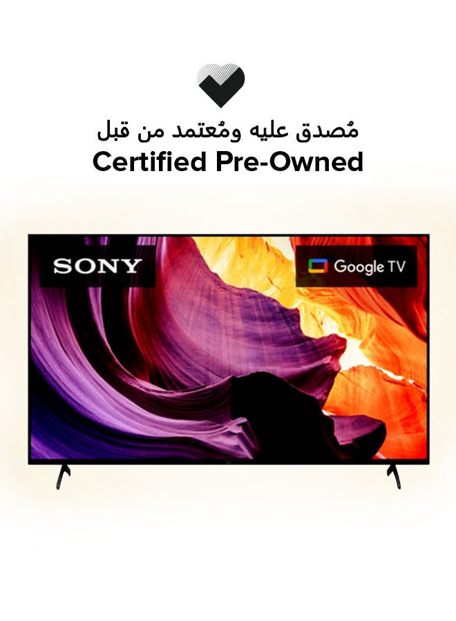 سوني تلفاز ذكي أندرويد 4K مقاس 65 بوصة مجدد - Image 1