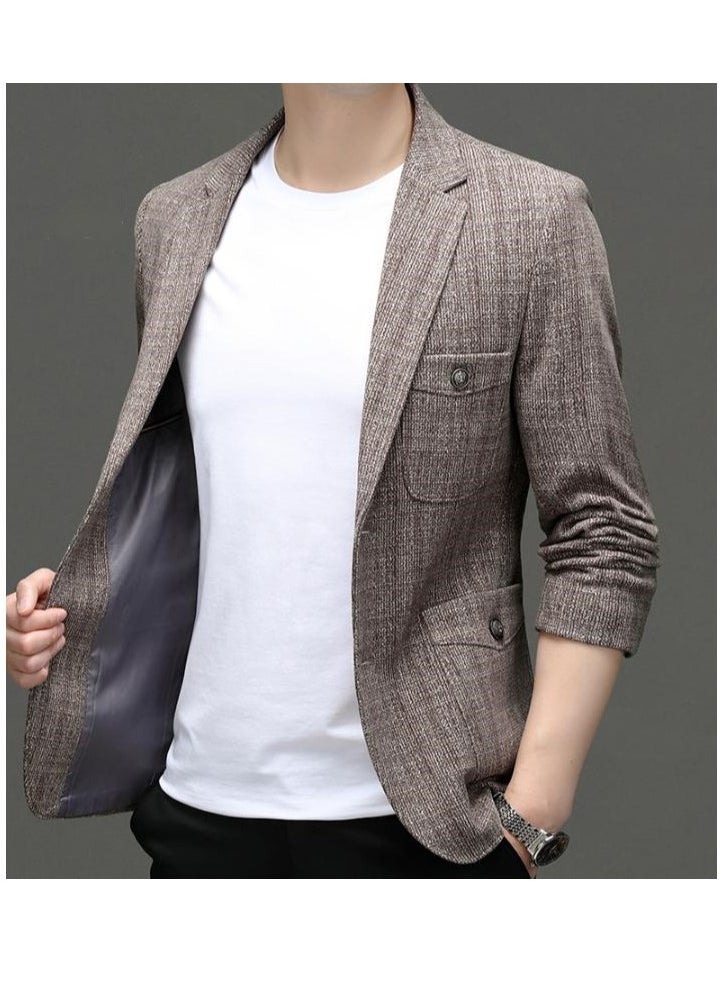 KUYING - New Fashionable Casual Suit Jacket - Image 1