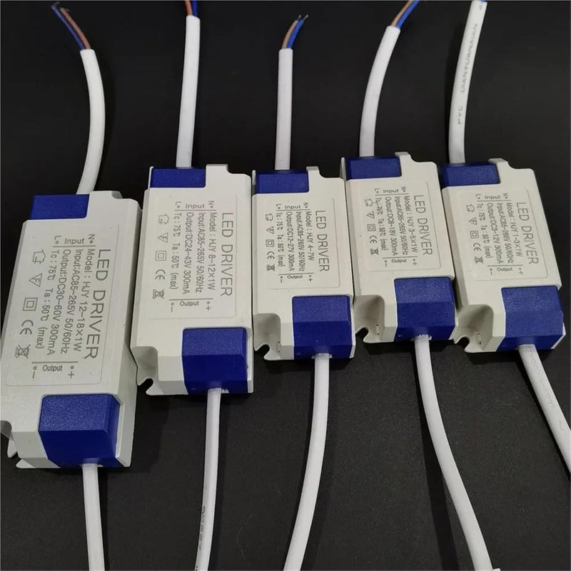LED Driver Transformer AC85 265V Power Supply Adapter 300mA For 1W To 18W LED Spot Lights 1 3X1W - Image 2