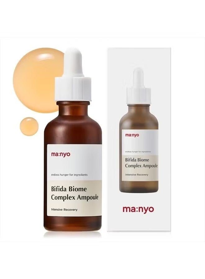 ام ايه: ان واي او MANYO FACTORY Bifida Biome Complex Ampoule 1.7 fl oz (50ml) العناية بالبشرة الكورية، تجديد بشرة الوجه، مع 10 أنواع من حمض الهيالورونيك، للنساء والرجال - Image 4
