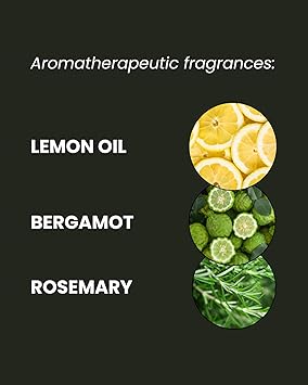 ManCave جل استحمام مان كايف بالليمون والبلوط للرجال برائحة منعشة مع زيت الليمون والبرغموت وإكليل الجبل خالي من الكبريتات والبارابين طبيعي نباتي خالي من القسوة 500 مل عبوة من 2 - Image 5