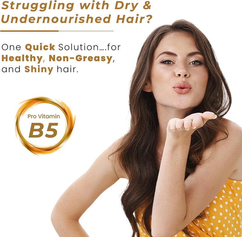 Vitamin Styling Hair Cream (125mL) | Helps Dry and Under-Nourished Hair | Nourishes and Moisturizes Hair | Non-Sticky and Non-Greasy | 24-Hour Active Nourishment System - Image 1