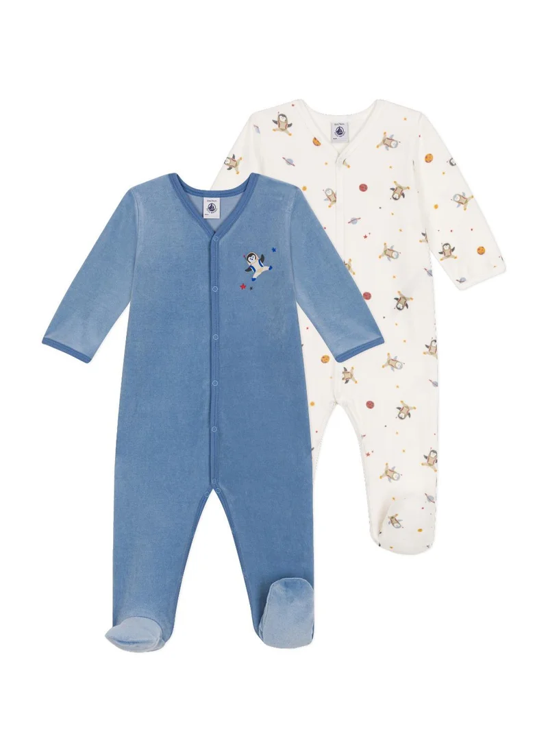 بيتي باتو Babies' velour pyjamas - 2-pack