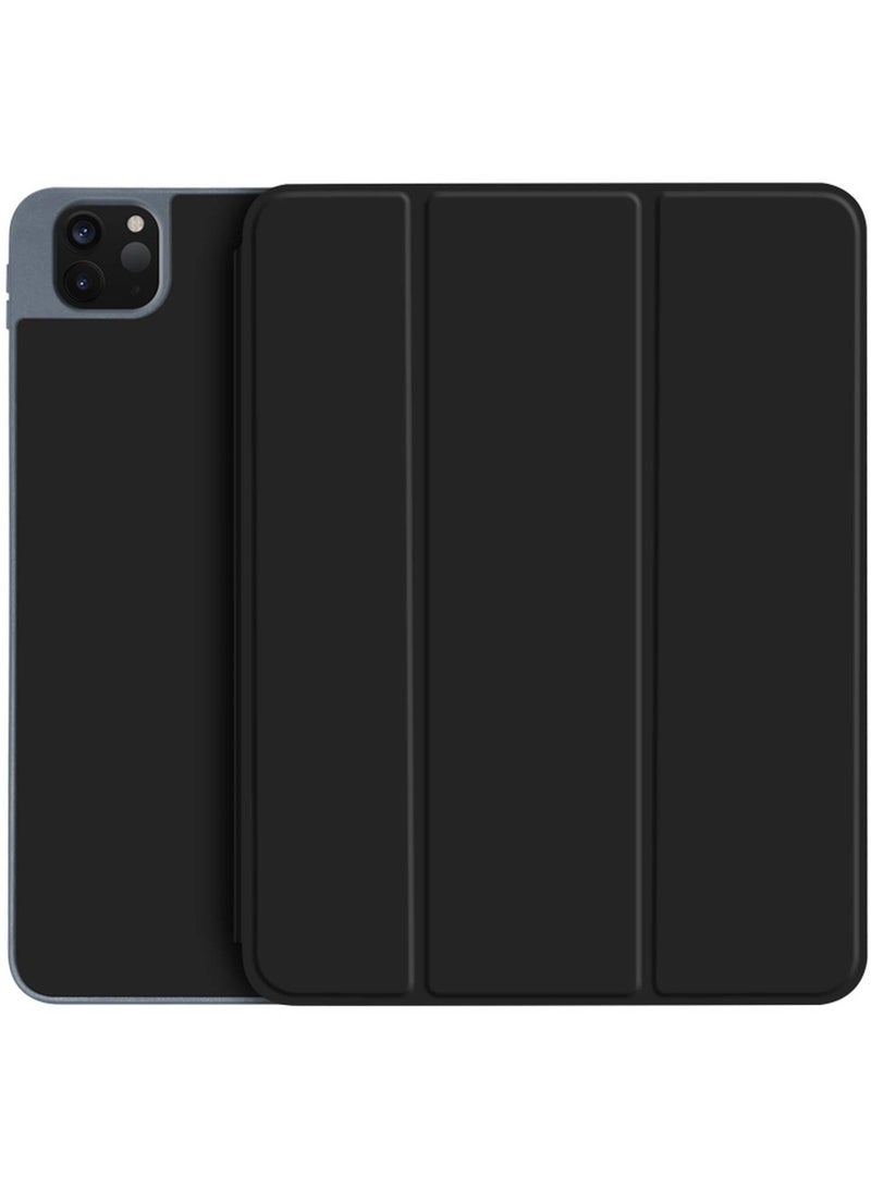 GREEN LION Premium iPad Leather Case with Detachable Wireless Keyboard ( English/Arabic ) & Pencil Slot, 360 Protection, Foldable Closing Compatible For iPad Mini6 8.3" 2021 - Black - Image 2