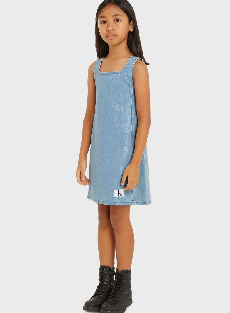 Calvin Klein Jeans Sleeveless Denim Dress