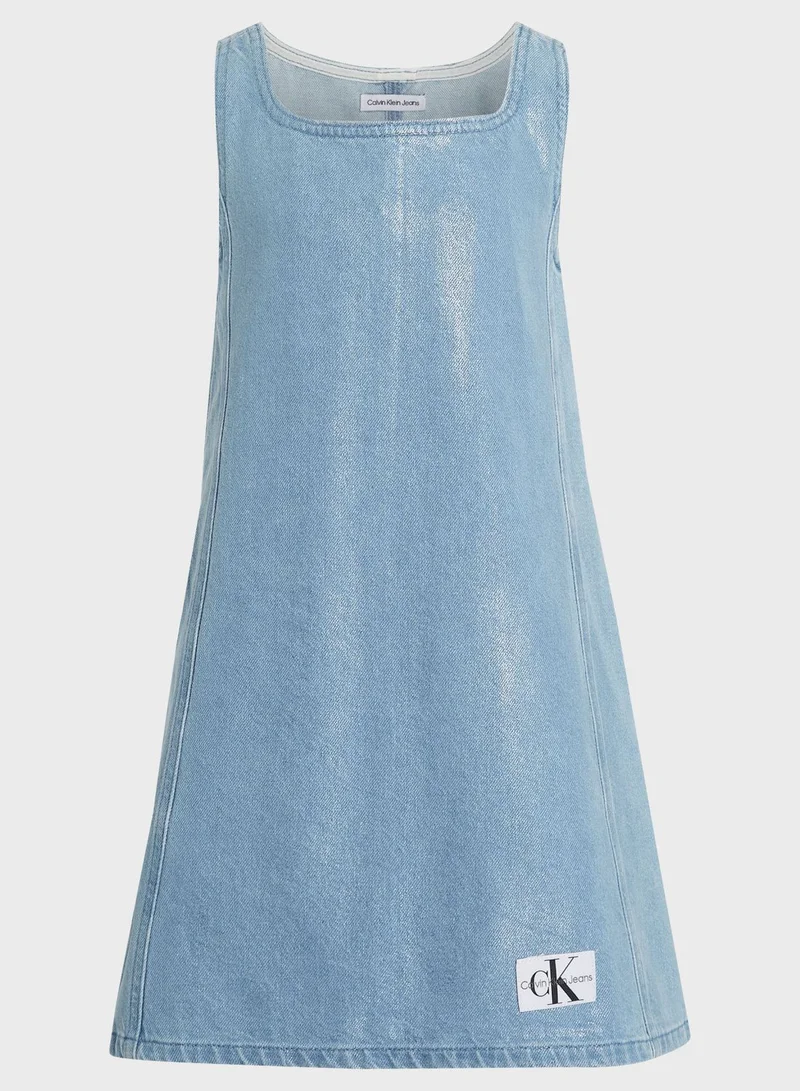 Calvin Klein Jeans Sleeveless Denim Dress