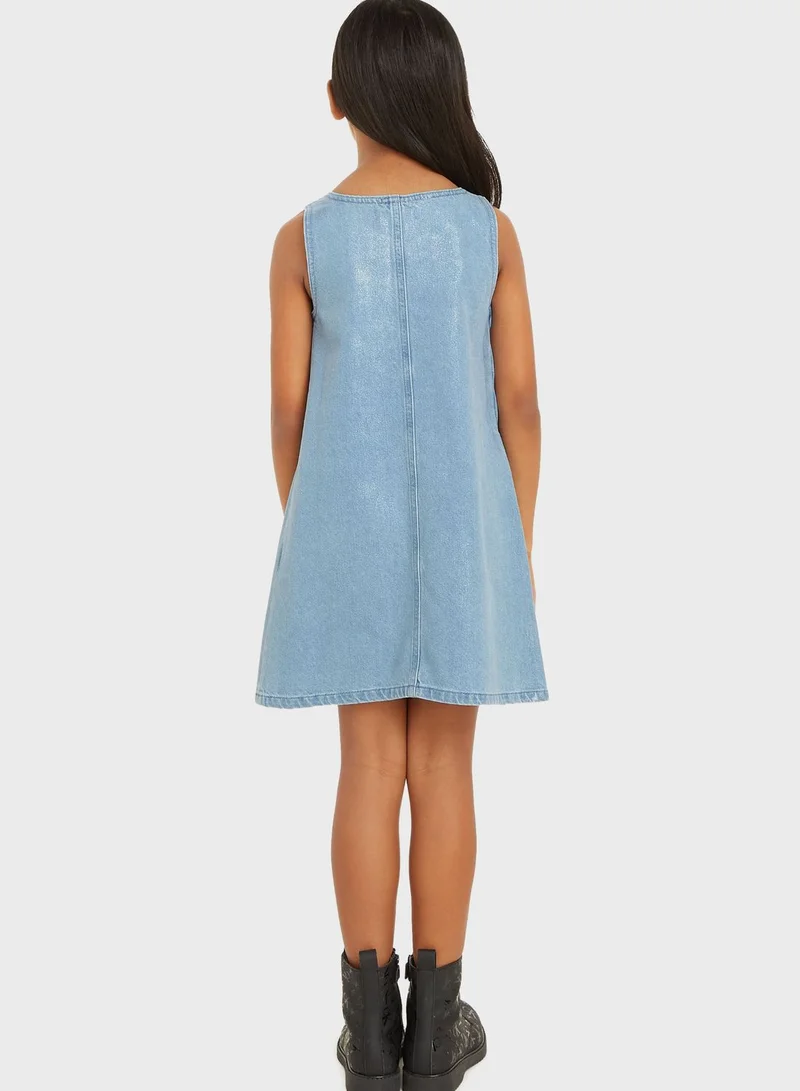 Calvin Klein Jeans Sleeveless Denim Dress