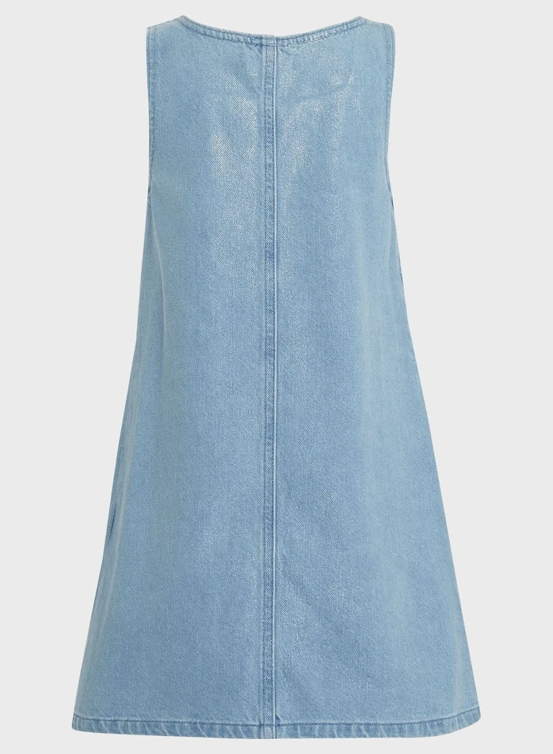 Calvin Klein Jeans Sleeveless Denim Dress