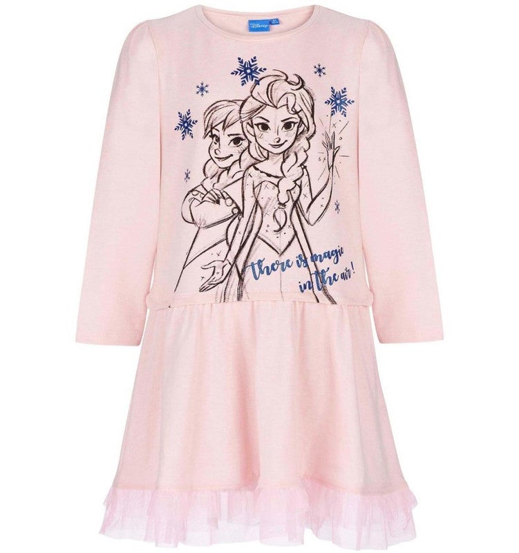 ديزني فستان ديزني فروزن للبنات مع إلسا وآنا من Kids TV - Image 1