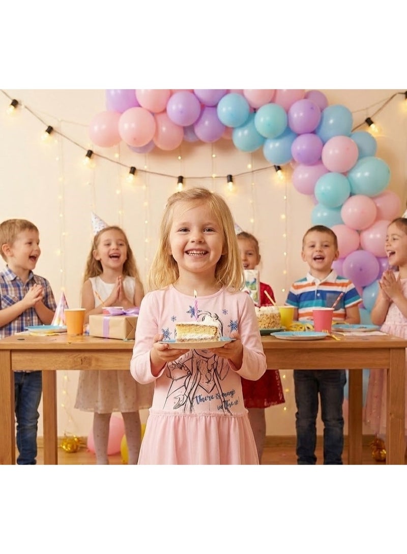 ديزني فستان ديزني فروزن للبنات مع إلسا وآنا من Kids TV - Image 3