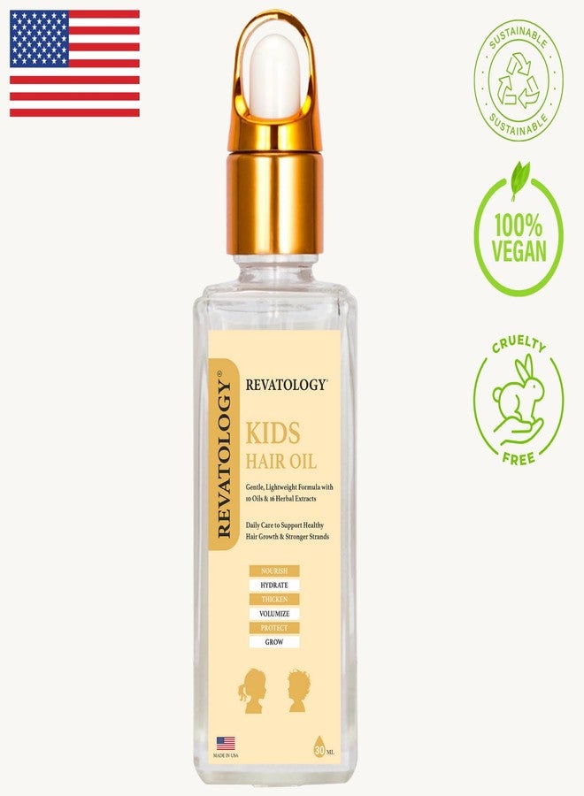 Mystique Abundance REVATOLOGY Kids & Baby Hair Oil (Made in USA) Extra Strength Pediatric Formula with 26 Cold-Pressed Botanicals including Rosemary, Coconut, Castor, Jojoba Oils | Cruelty & Chemical Free - Image 2