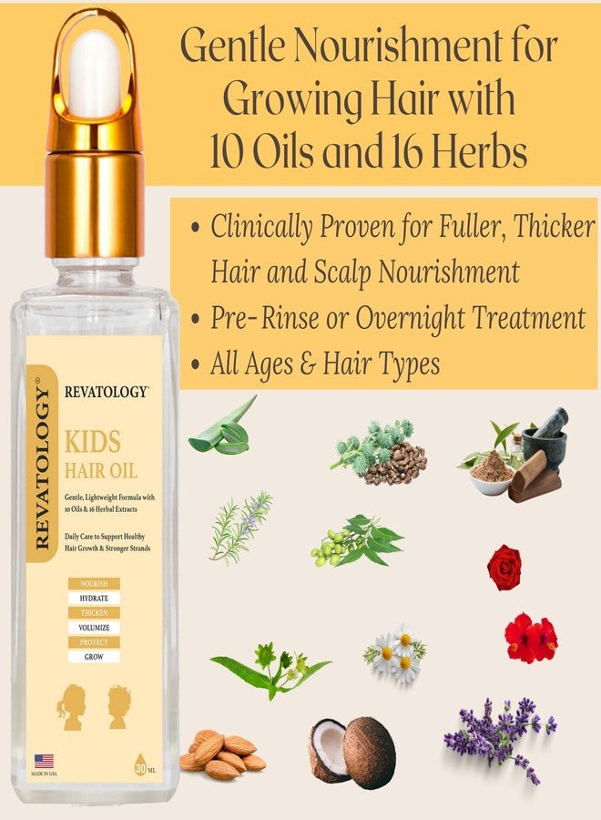Mystique Abundance REVATOLOGY Kids & Baby Hair Oil (Made in USA) Extra Strength Pediatric Formula with 26 Cold-Pressed Botanicals including Rosemary, Coconut, Castor, Jojoba Oils | Cruelty & Chemical Free - Image 3