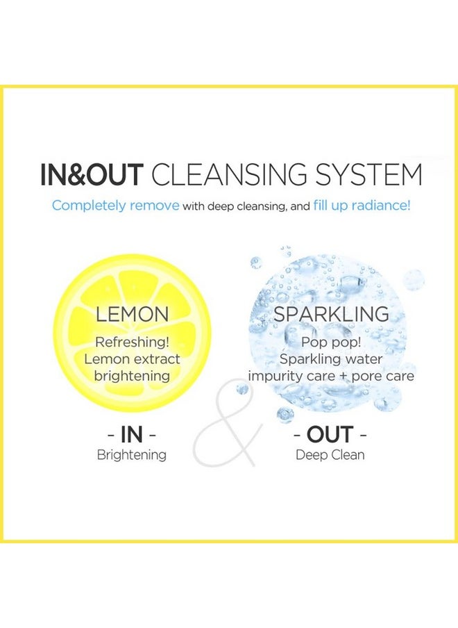 Secret Key Lemon Sparkling Peeling Gel Deep Cleansing Exfoliation Skin Moisturization Low Irritation For Sensitive Skin Fl. 4.05 Oz / 120 Ml Vitamin C And Refreshing Carbonated Water Synergy  - Image 4