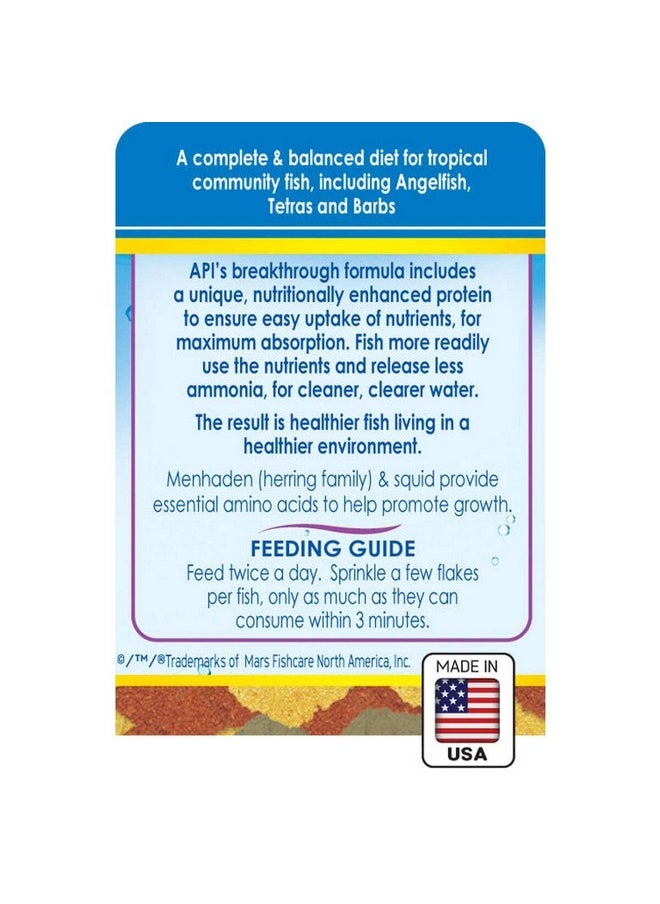 API API TROPICAL FLAKES Fish Food .36-Ounce Container  - Image 3
