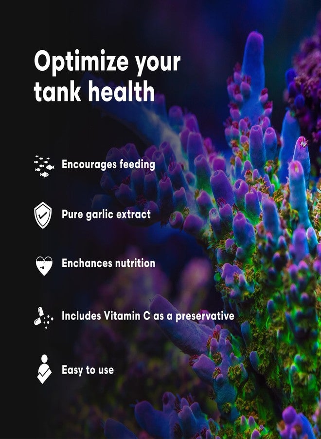 Brightwell Aquatics GarlicPower Garlic Extract for Aquarium Fish Food - Enhances Feeding Response - Boosts Nutrition - Ideal for Marine & Reef Tanks, 60 ml - Image 4