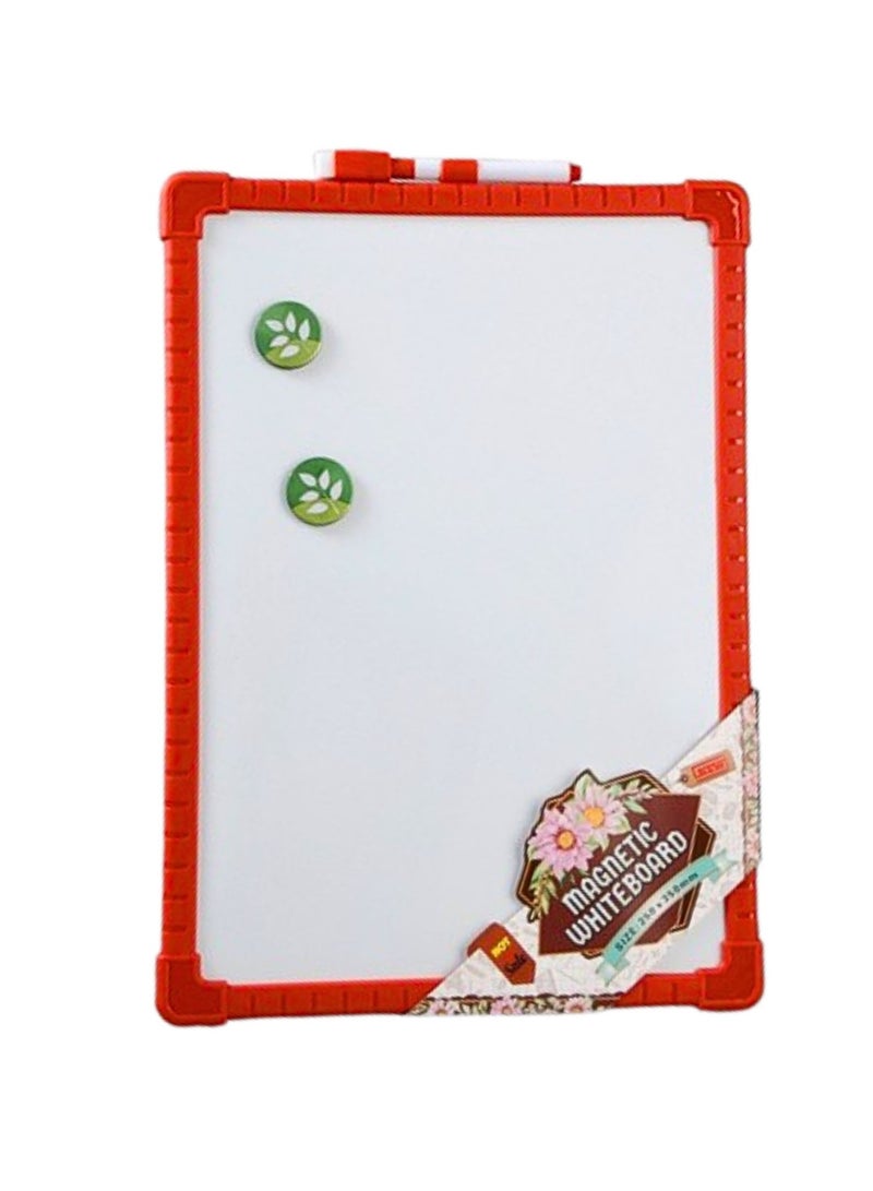 Magnetic Whiteboard Double-Sided 250X350MM Color Framed Assorted Colors - Image 2