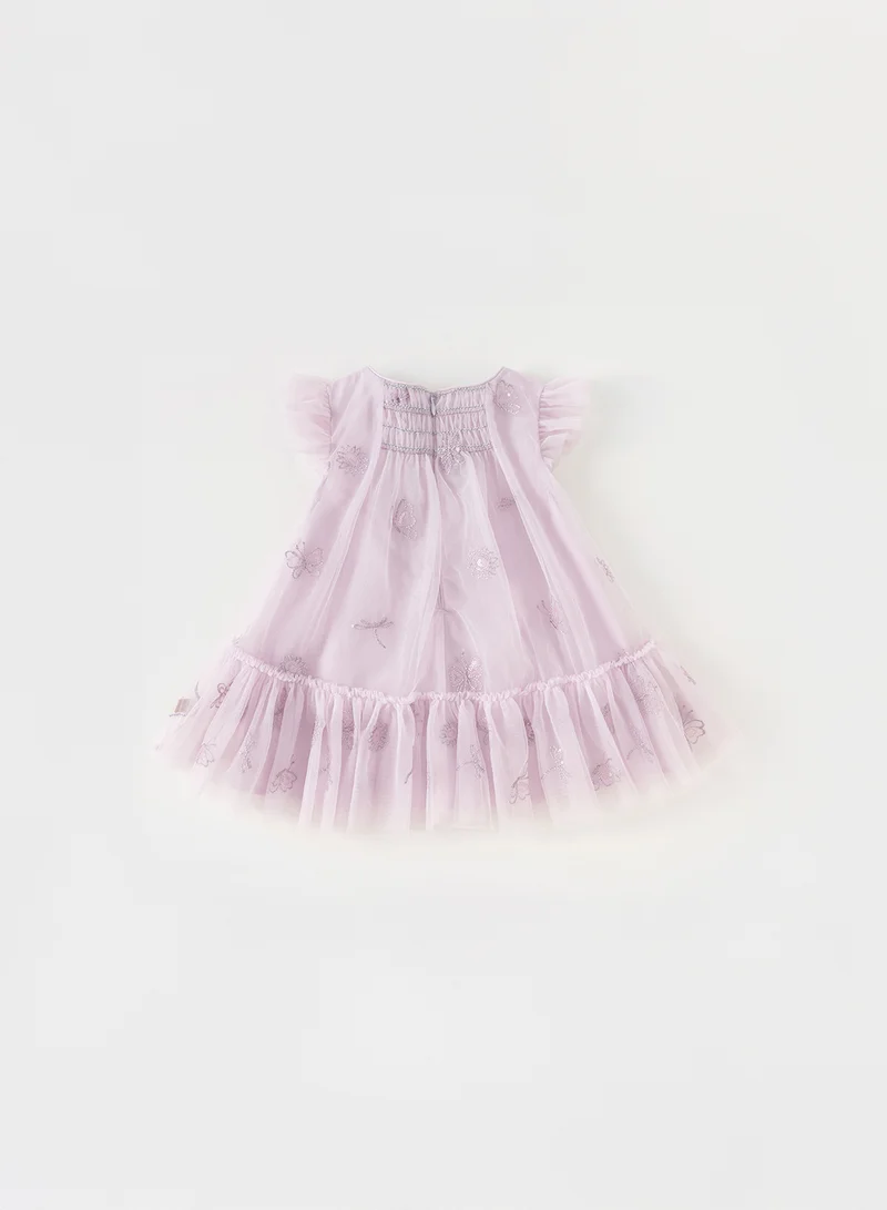 Dave & Bella Iilac-Fairy-Frill-Dress