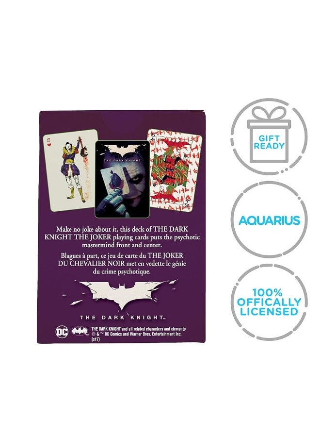 Aquarius AQUARIUS DC Comics Joker Playing Cards  Dark Knight Joker Themed Deck of Cards for Your Favorite Card Games  Officially Licensed DC Comics Merchandise  Collectibles  - Image 2