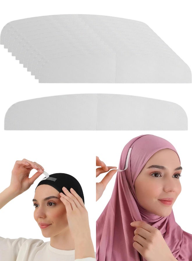 Double Sided Clothing Tape for Women Invisible Clear Hijab Shaper Adhesive Strips Ultra Thin Lightweight Secure Hold Fashion Tape for Scarf Styling Prevents Slipping Gaping and Wardrobe Malfunctions Skin Safe Long Lasting 12 Pieces - Image 1