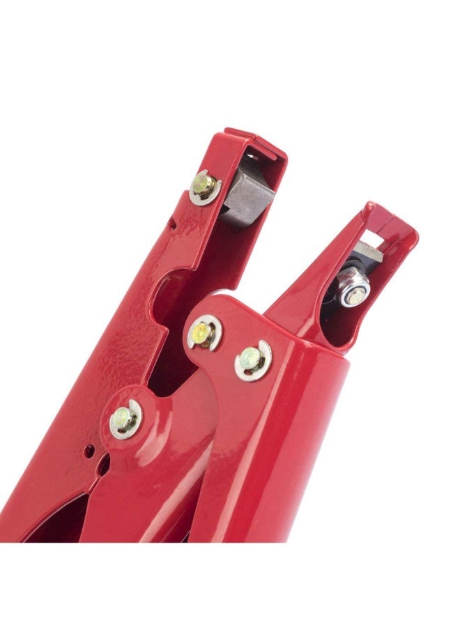 Professional Cable Tie Tool for Plastic Nylon Zip Ties up to 0.37 Inches, Red - Image 2