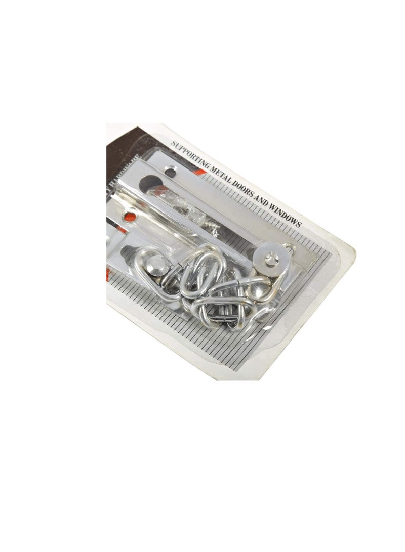 Royal Star Door Lock Chain - Chrome  - Image 3