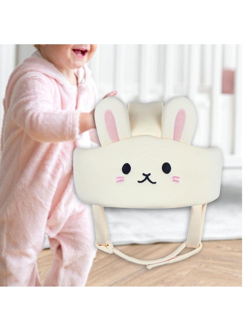 جونيس قبعة واقية لرأس الطفل لتعلم المشي - خوذة ممتصه للصدمات بحيوان أرنب لطيف، قبعة أمان ناعمة للوقاية من سقوط الأطفال - Image 5