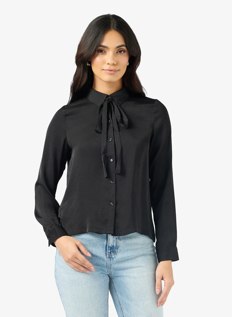 فيرو مودا Vmgretchen Long Sleeve Button Down Shirt
