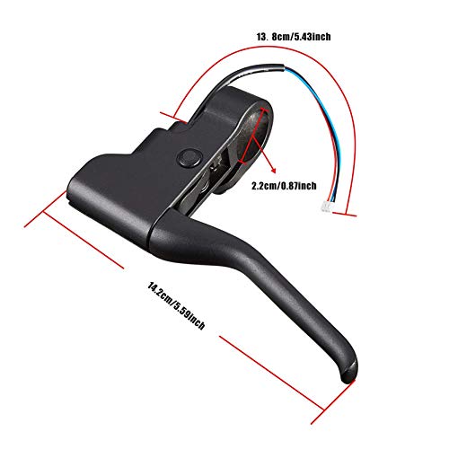 Yungeln Scooter Brake Handle Aluminum Brake Handle Brakes Lever Part Replacement Compatible for Xiaomi 1S M365 Pro2 Max G30 Electric Scooter - Image 2