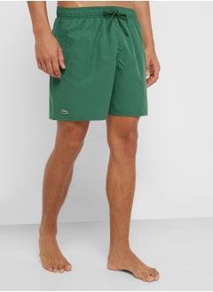 LACOSTE Pattern Printed Swim Shorts  - Image 1