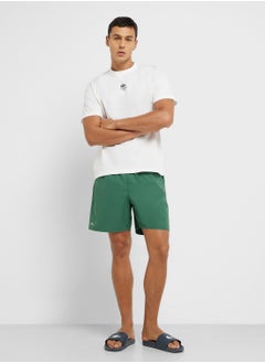 LACOSTE Pattern Printed Swim Shorts  - Image 2