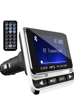 Bluetooth FM Transmitter for Car, Wireless Bluetooth Car FM Transmitter Radio Bluetooth Handsfree Car Kit MP3 Music Player USB Charger with Remote Control Car