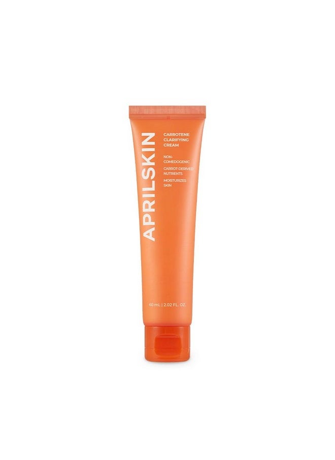 APRILSKIN - Carrotene Clarifying Cream | Oily, Sensitive, Blemish-Pron Skin| Removes Blemishes, Balancing & Skin Protecting With M-Peptide | 2.02 Oz | No Sulfates And Artificial Fragrance - Image 1