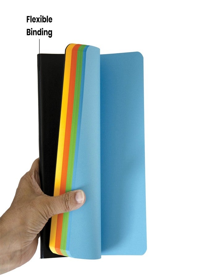 Scholar Creanote Notebook (192 Unruled Neon Coloured Pages, Flexible Binding) (A6) - Image 4