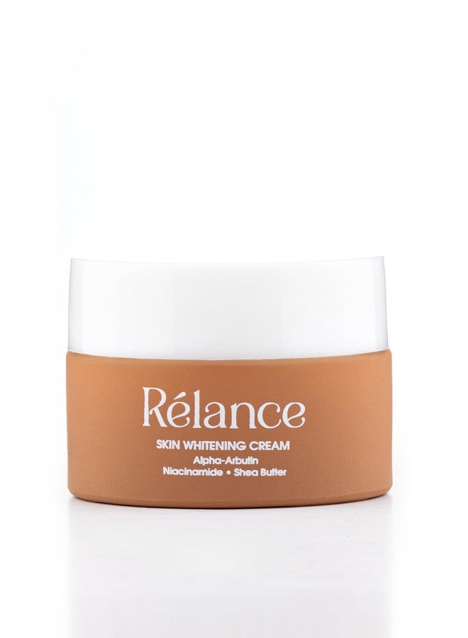 Relance Skin Brightening Cream with Alpha-Arbutin, Niacinamide, Shea Butter, GMP Certified, 50ml - Image 1