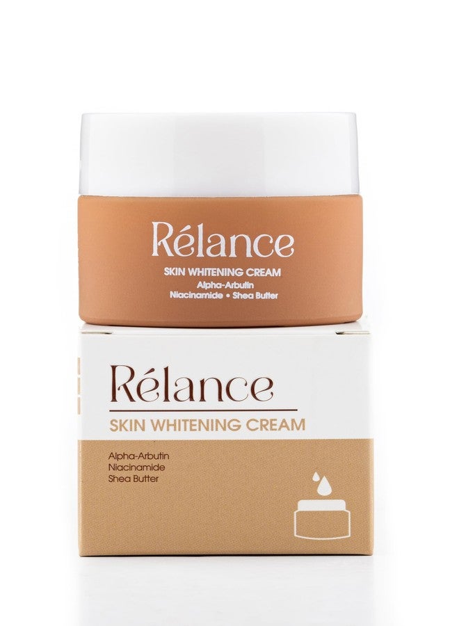 Relance Skin Brightening Cream with Alpha-Arbutin, Niacinamide, Shea Butter, GMP Certified, 50ml - Image 5