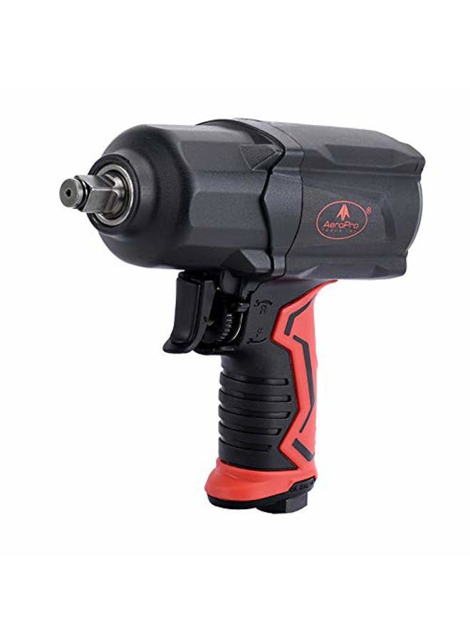 AEROPRO TOOLS 1/2-Inch Composite Air Impact Wrench(A301),Twin Hammer with 1000FT-LB Super Torque - Image 1