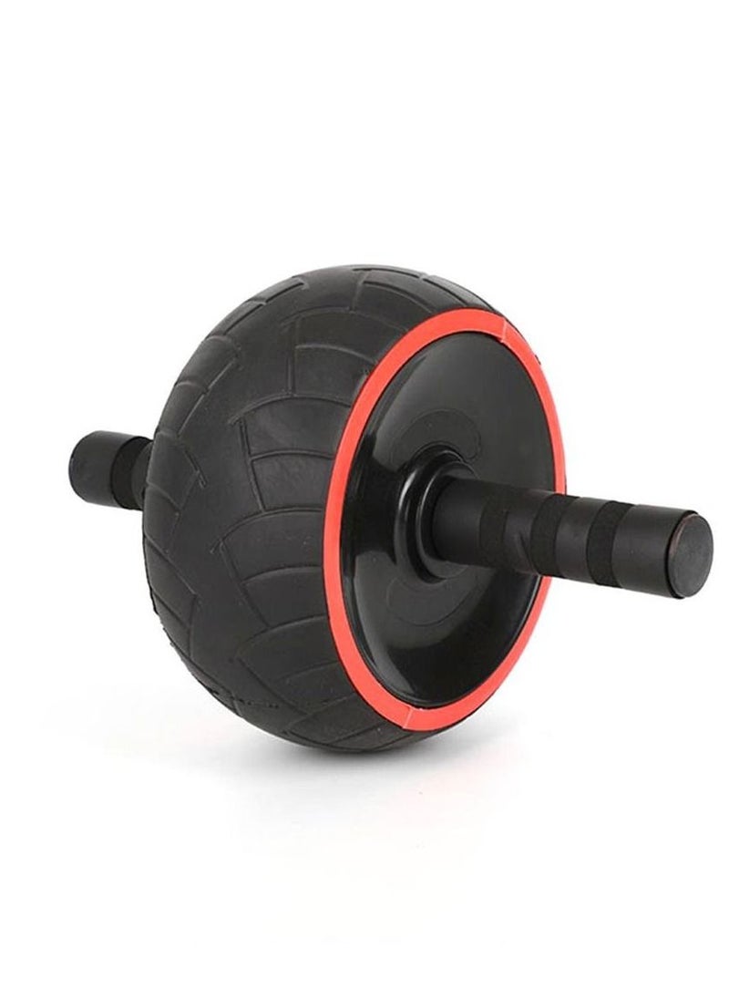 QUTOOB - Exercise Ab Wheel Roller With Knee Pad, Best Fitness equipment For 6 Pack Abs And Core Workout, Perfect For Abdominal Exercise, Toning Abs, Chest, Arms, Waist, Strengthening Back, Shoulder Muscle - Image 1