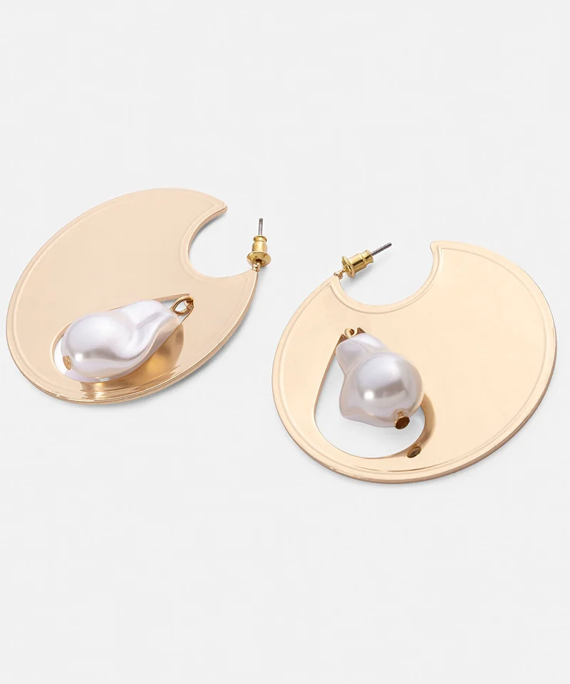 Ipekyol  Faux Pearl Embellished Earrings for Women | Best Price UAE