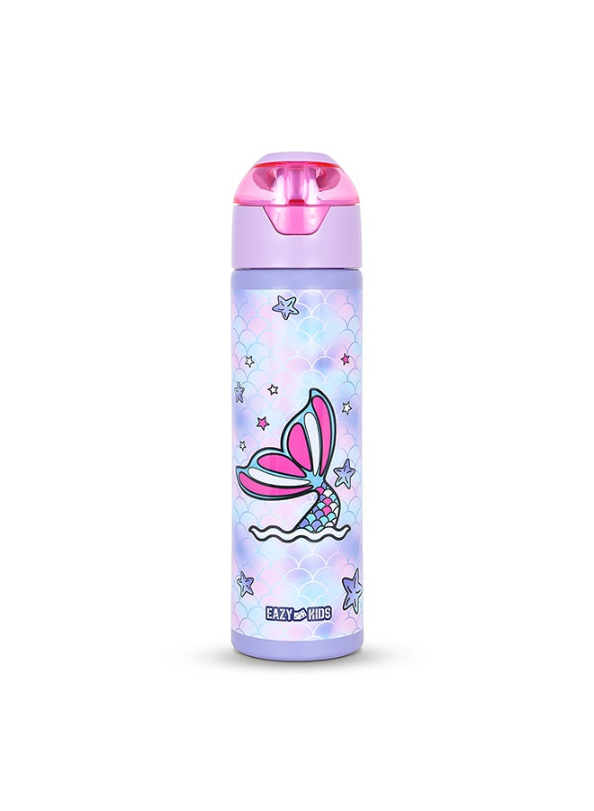 Eazy Kids - Personalized Insulated SS Water Bottle w / Spray Mermaid - 640ml - Image 4
