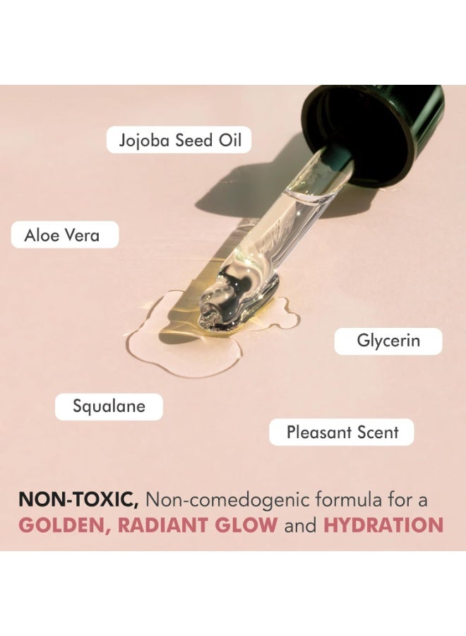 Beauty by Earth Self Tanning Drops for Face - USA Made with Organic & Natural Ingredients, Bronzing Face Tanning Drops with Aloe Vera, Non Toxic Self Tanner for Sunless Fake Tan & Natural Glow, Cruelty & Toxin Free - Image 4