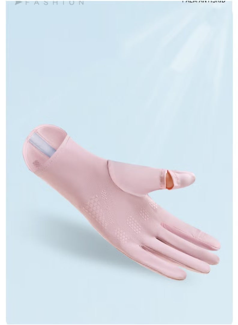 Women's Gloves, Driving Gloves, Non-Slip Sun Protection Summer Uv Protection Long Gloves - Image 5