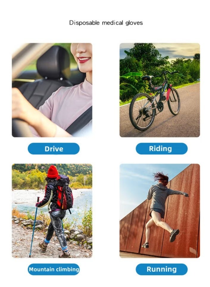 Women's Gloves, Driving Gloves, Non-Slip Sun Protection Summer Uv Protection Long Gloves - Image 3