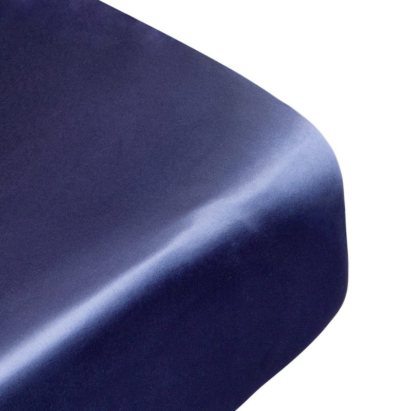Coldwind Massage Table Cover, Silky Massage Table Sheets(36"W x 77"L x 7"D), Reusable Spa Bed Sheets Salon Table Protective Cover, Satin & Wrinkle-Resistant, Machine Washable, Navy - Image 4