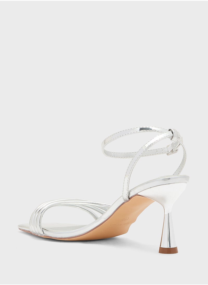ELLA - Strappy Counter Strap Heel Sandal - Image 1
