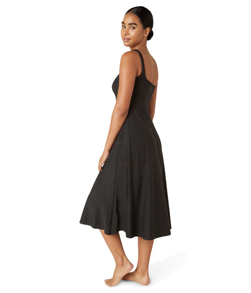 Beyond Yoga Women's Featherweight At The Ready Square Neck Dress, Darkest Night, Medium - Image 2