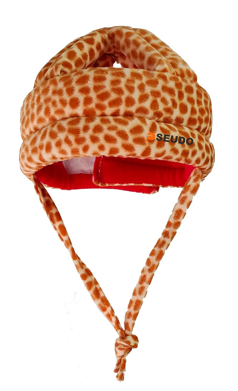 PSEUDO Baby Toddlers Kids Child Head Back Safety Protector Pad Cushion Pillow with Straps (Zirrafe Simple) - Image 4