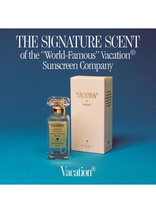 VACATION Sunscreen Eau de Toilette, Beach Coconut Perfume, Unisex Scent of Sunscreen & Summer, Travel Size, 1 Fl. Oz. - Image 2